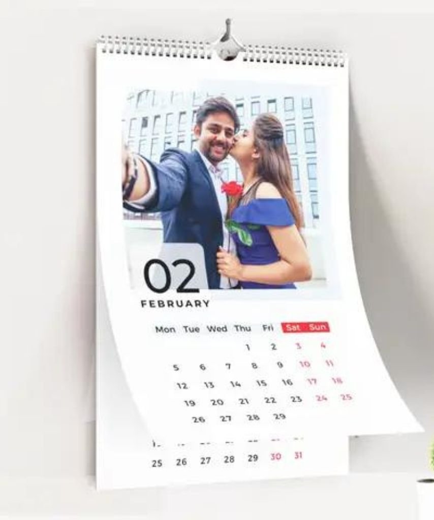 Custom printed wall calendars brandable in